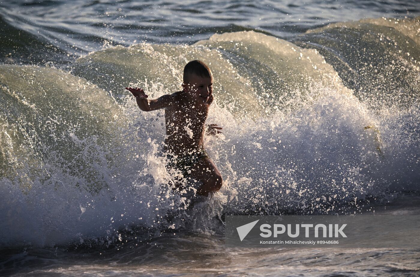 Russia Crimea Summer Leisure