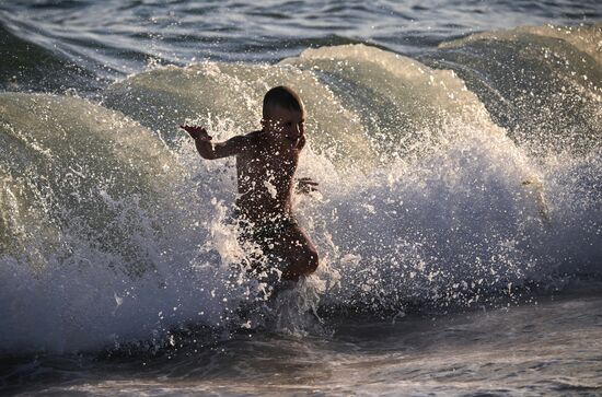 Russia Crimea Summer Leisure