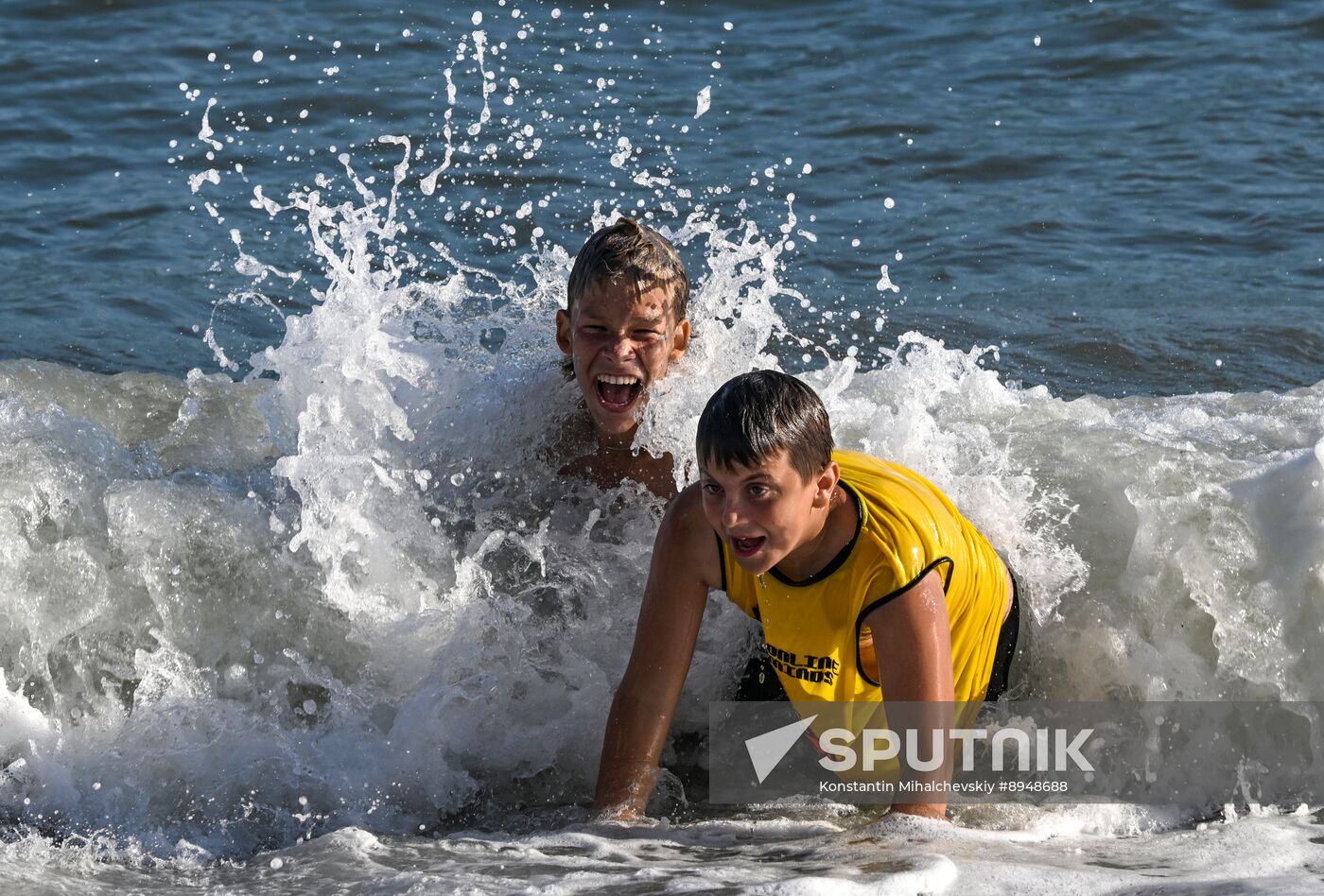 Russia Crimea Summer Leisure