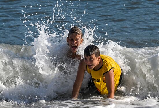 Russia Crimea Summer Leisure