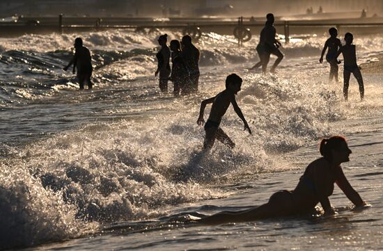 Russia Crimea Summer Leisure