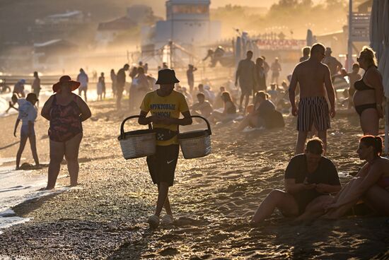 Russia Crimea Summer Leisure