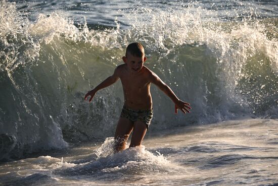 Russia Crimea Summer Leisure