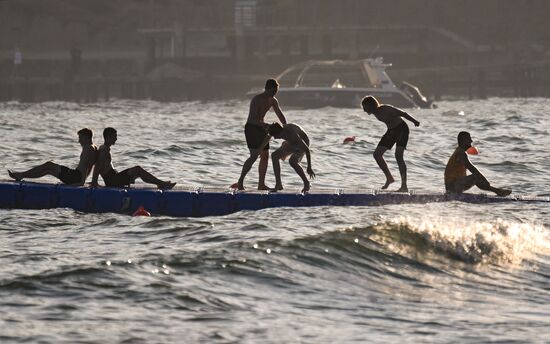 Russia Crimea Summer Leisure