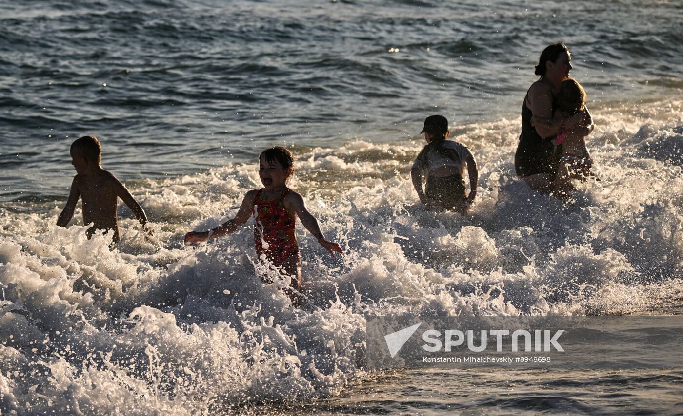 Russia Crimea Summer Leisure