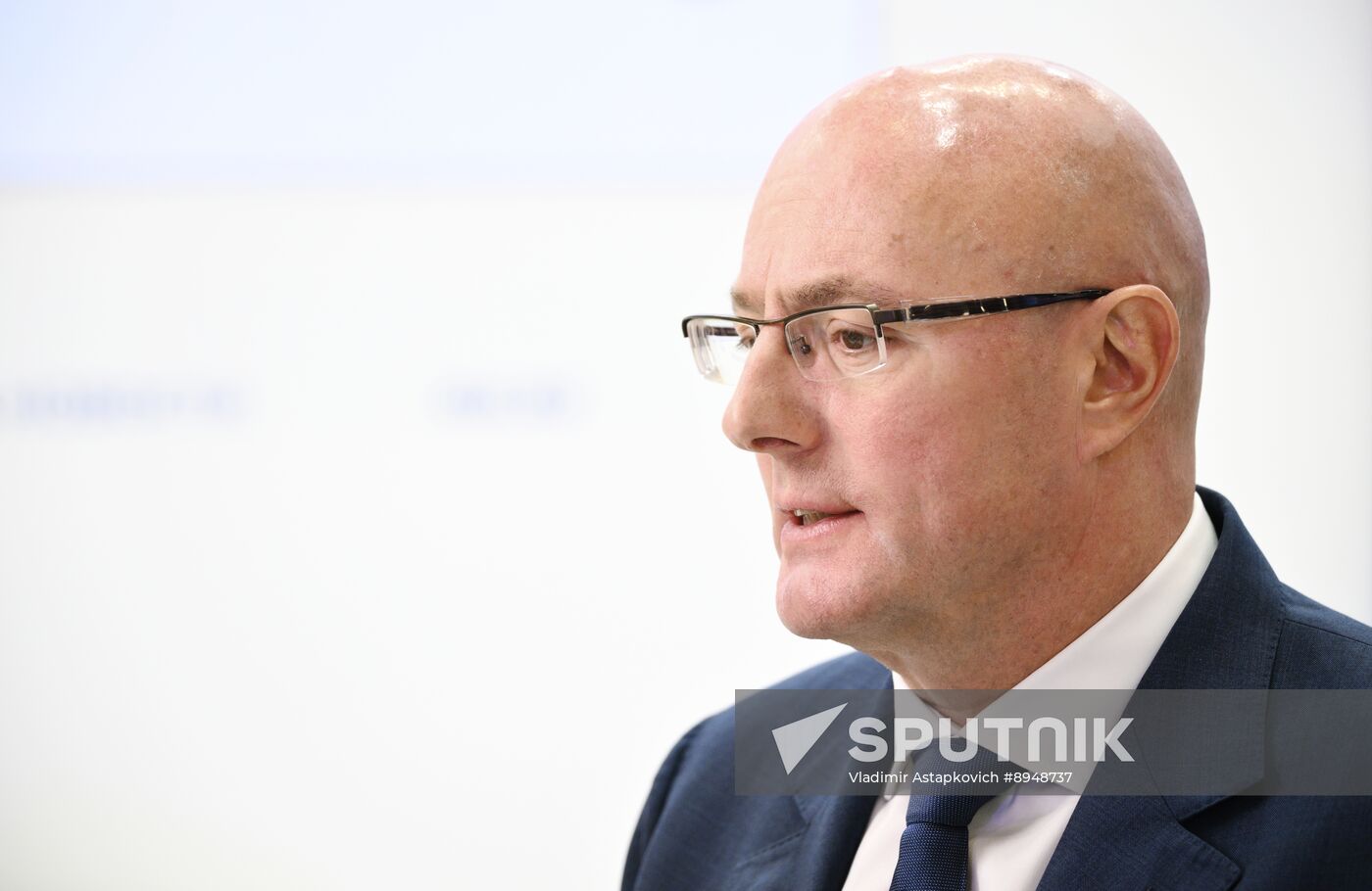 SPIEF-2025. RIA Novosti stand and Sputnik Radio studio