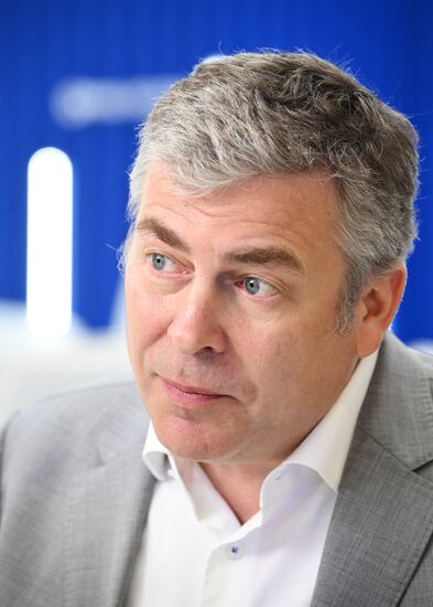 SPIEF-2025. RIA Novosti stand and Sputnik Radio studio