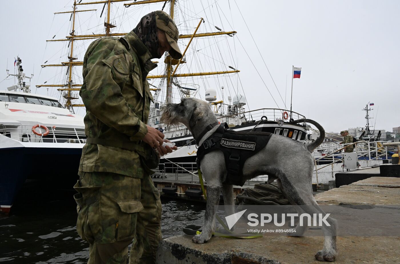 Russia Interior Ministry Canine Service Day