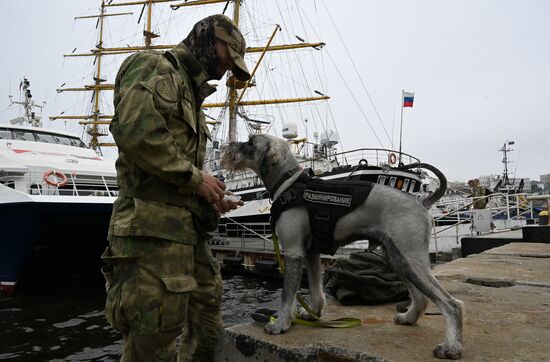 Russia Interior Ministry Canine Service Day