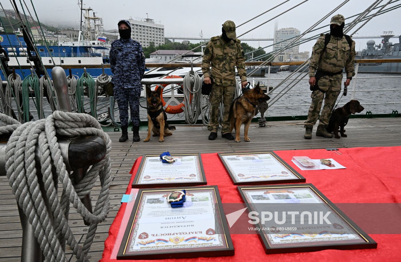 Russia Interior Ministry Canine Service Day