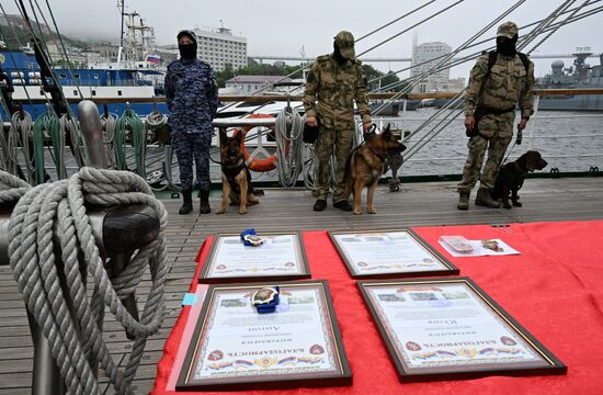 Russia Interior Ministry Canine Service Day