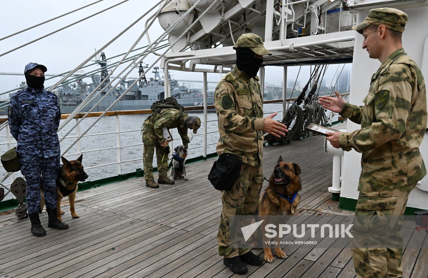 Russia Interior Ministry Canine Service Day