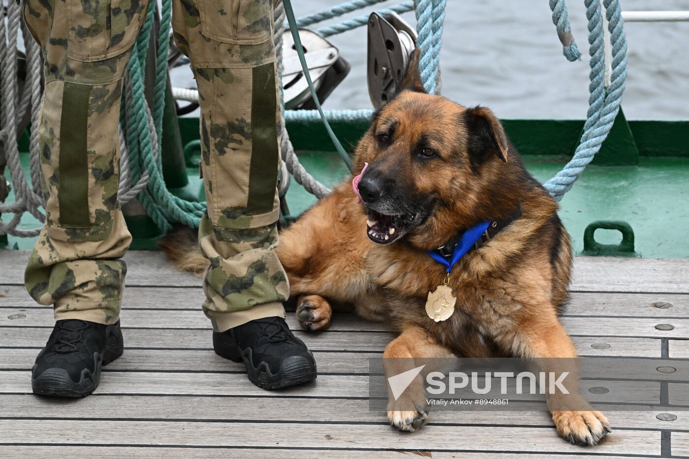 Russia Interior Ministry Canine Service Day