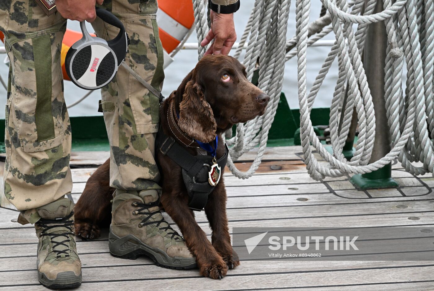Russia Interior Ministry Canine Service Day