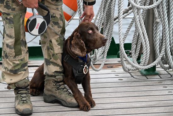 Russia Interior Ministry Canine Service Day