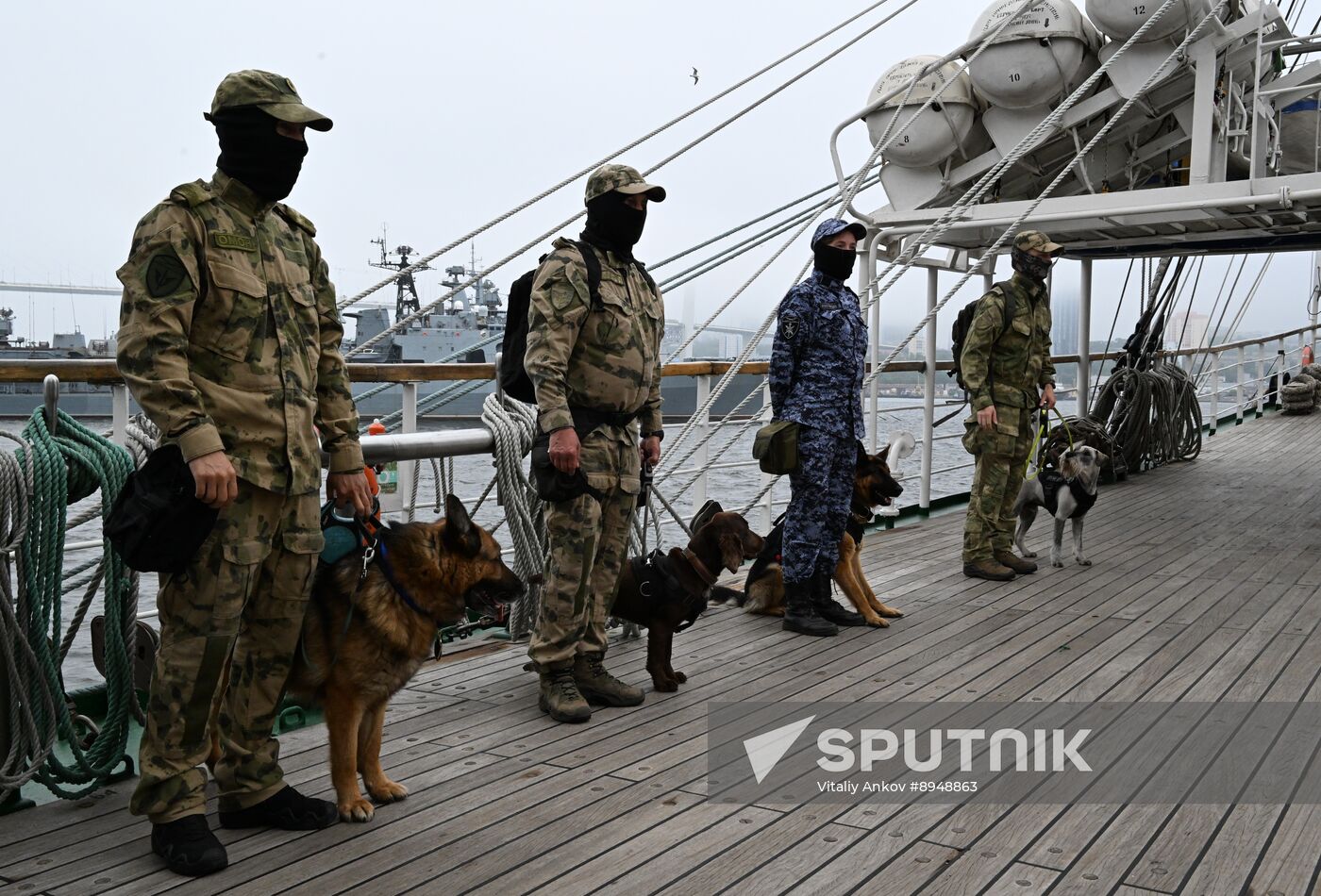 Russia Interior Ministry Canine Service Day