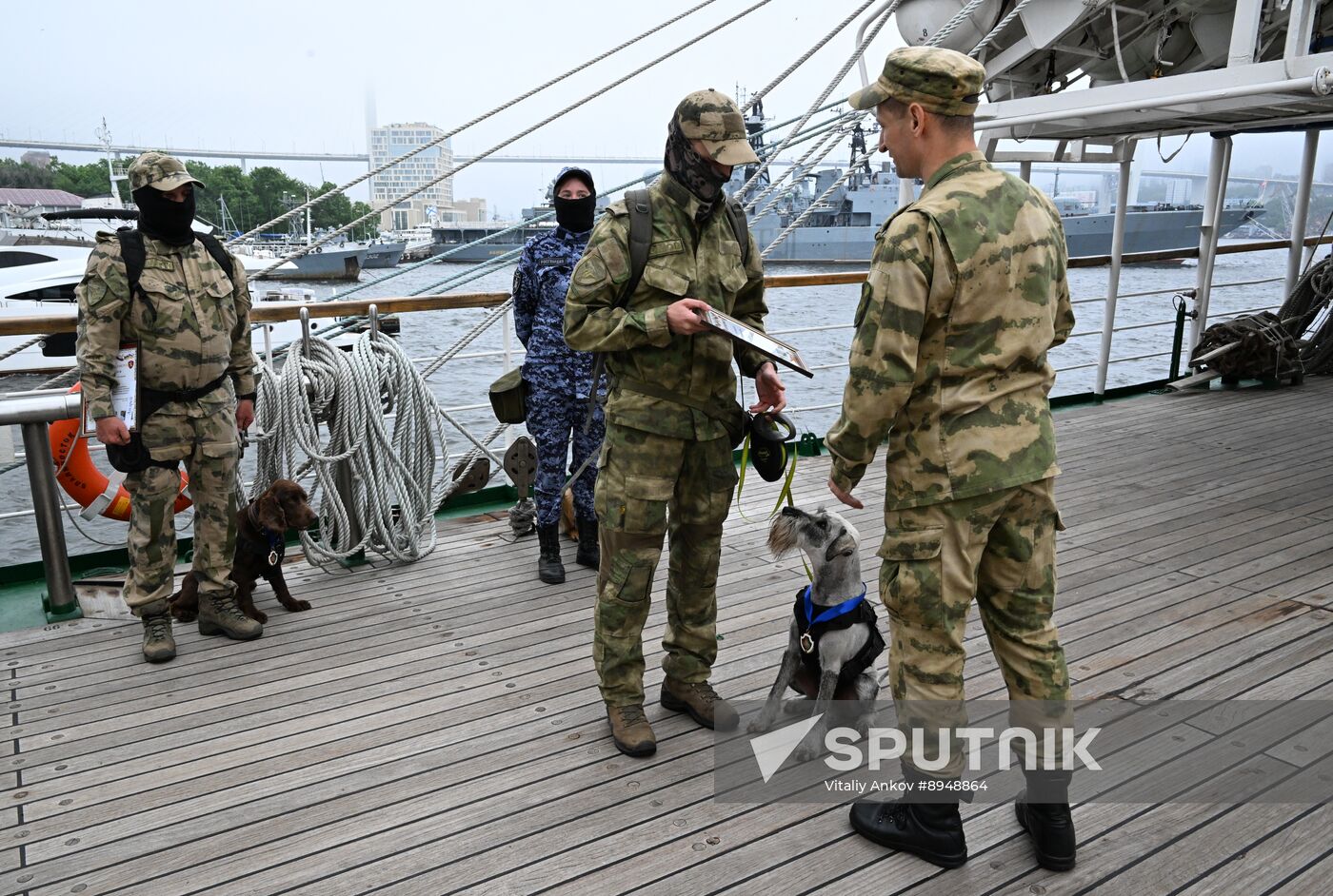 Russia Interior Ministry Canine Service Day