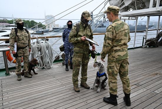 Russia Interior Ministry Canine Service Day