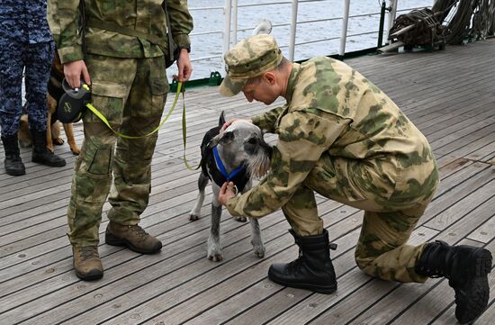 Russia Interior Ministry Canine Service Day