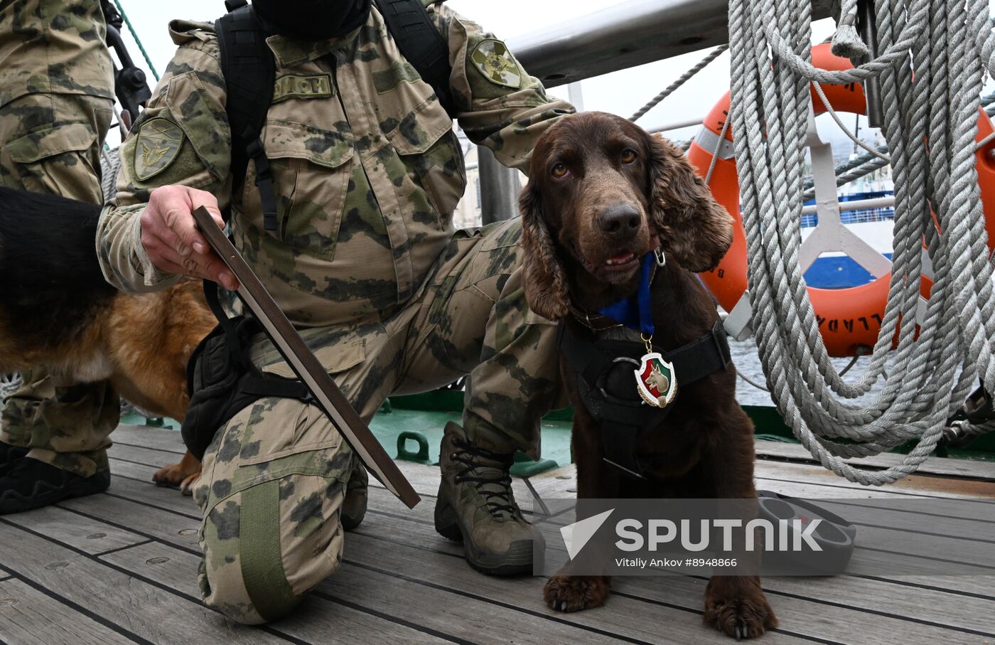 Russia Interior Ministry Canine Service Day