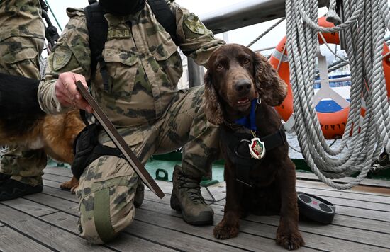 Russia Interior Ministry Canine Service Day