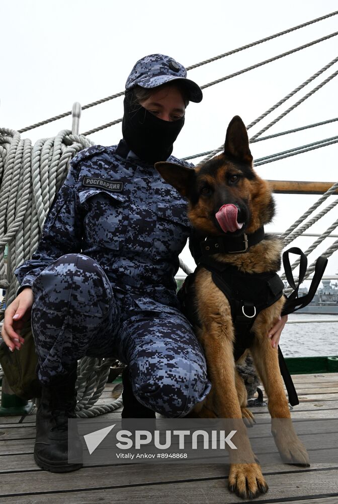 Russia Interior Ministry Canine Service Day