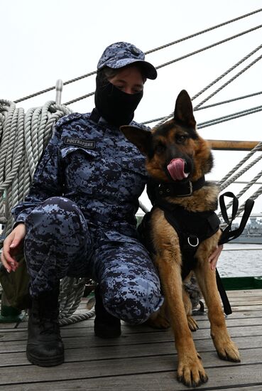 Russia Interior Ministry Canine Service Day