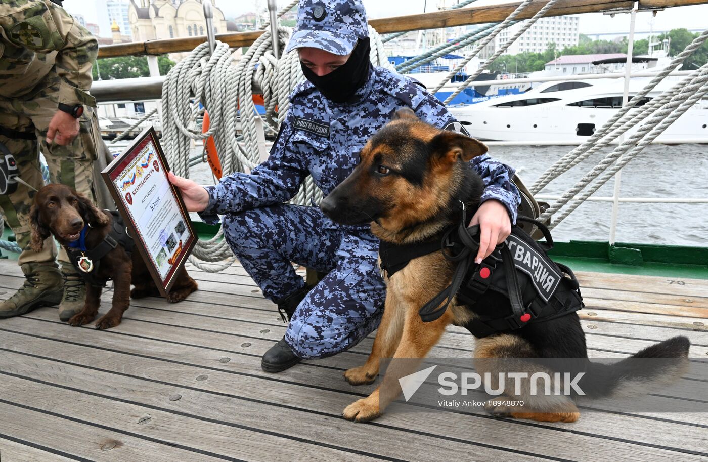 Russia Interior Ministry Canine Service Day