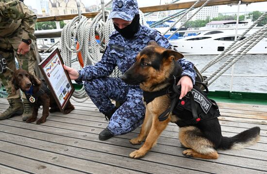 Russia Interior Ministry Canine Service Day
