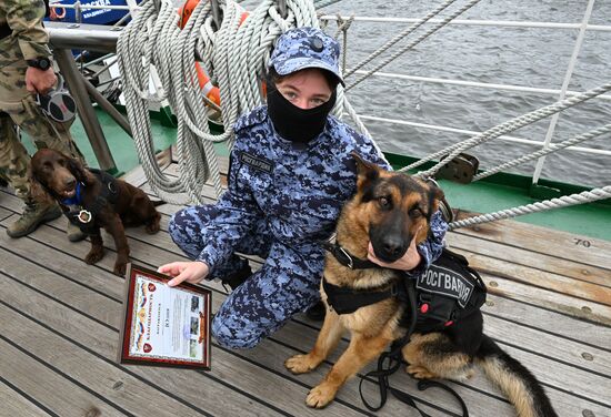 Russia Interior Ministry Canine Service Day