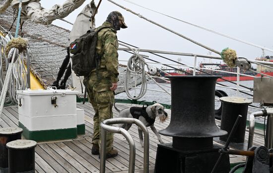 Russia Interior Ministry Canine Service Day