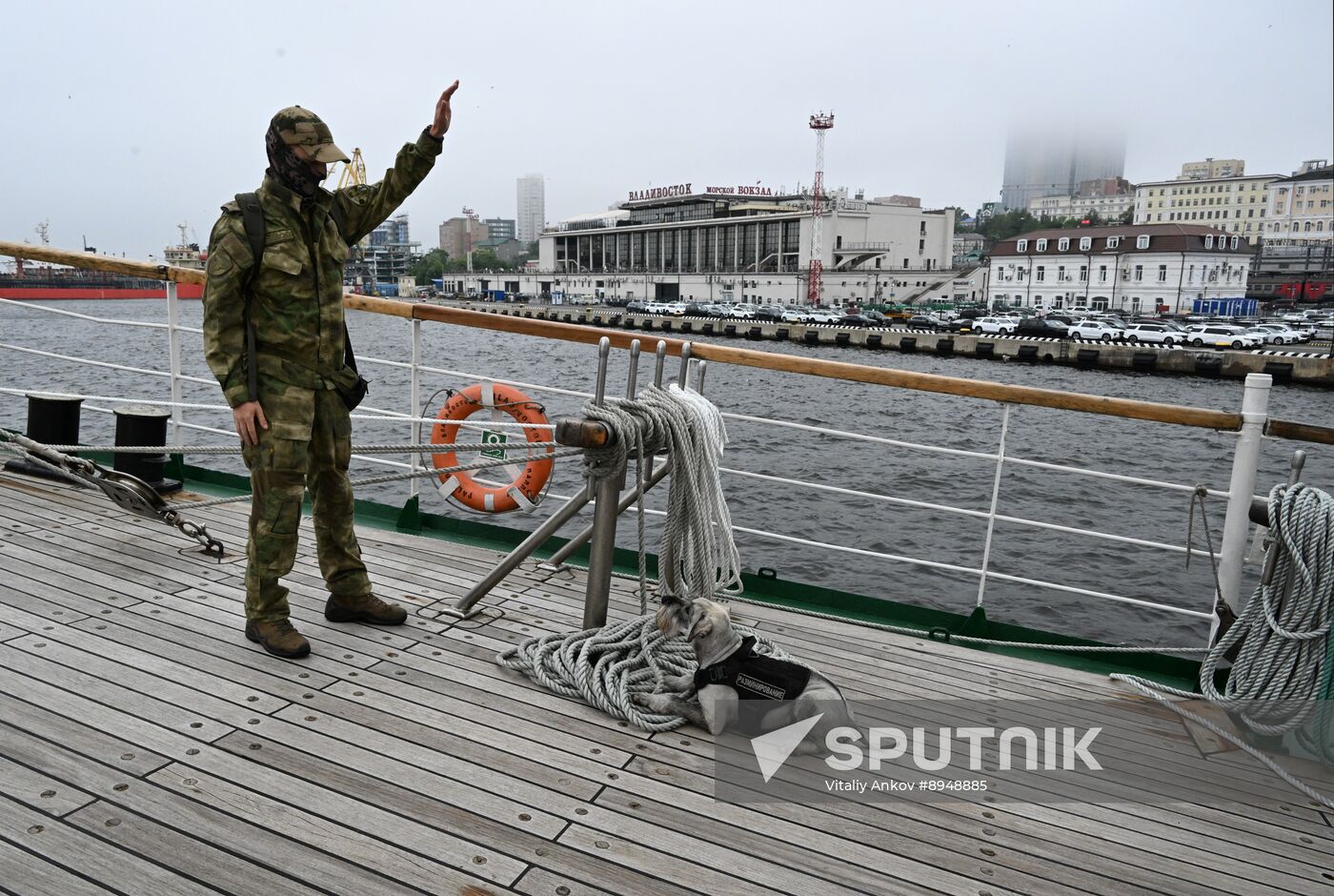 Russia Interior Ministry Canine Service Day