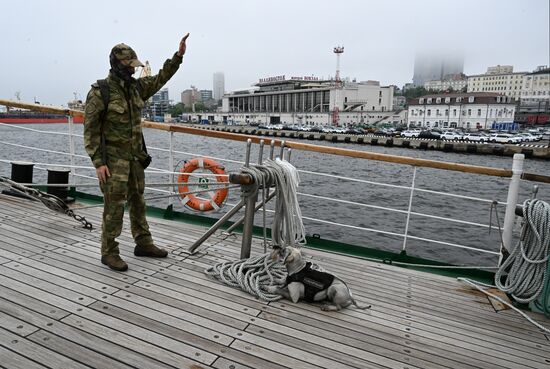 Russia Interior Ministry Canine Service Day