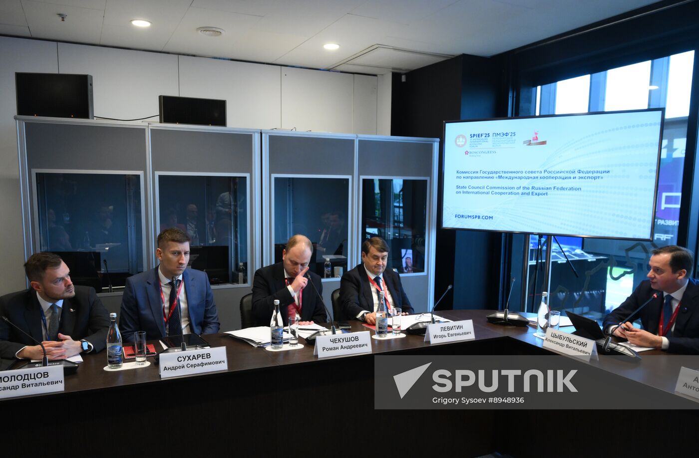 SPIEF-2025. State Council Commission of the Russian Federation on International Cooperation and Export