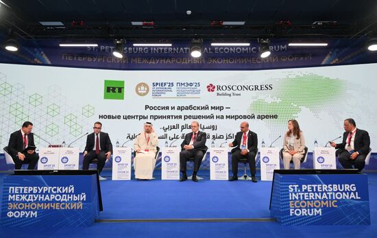 SPIEF-2025. Russia and the Arab World: New Decision-Making Centres in the Global Arena