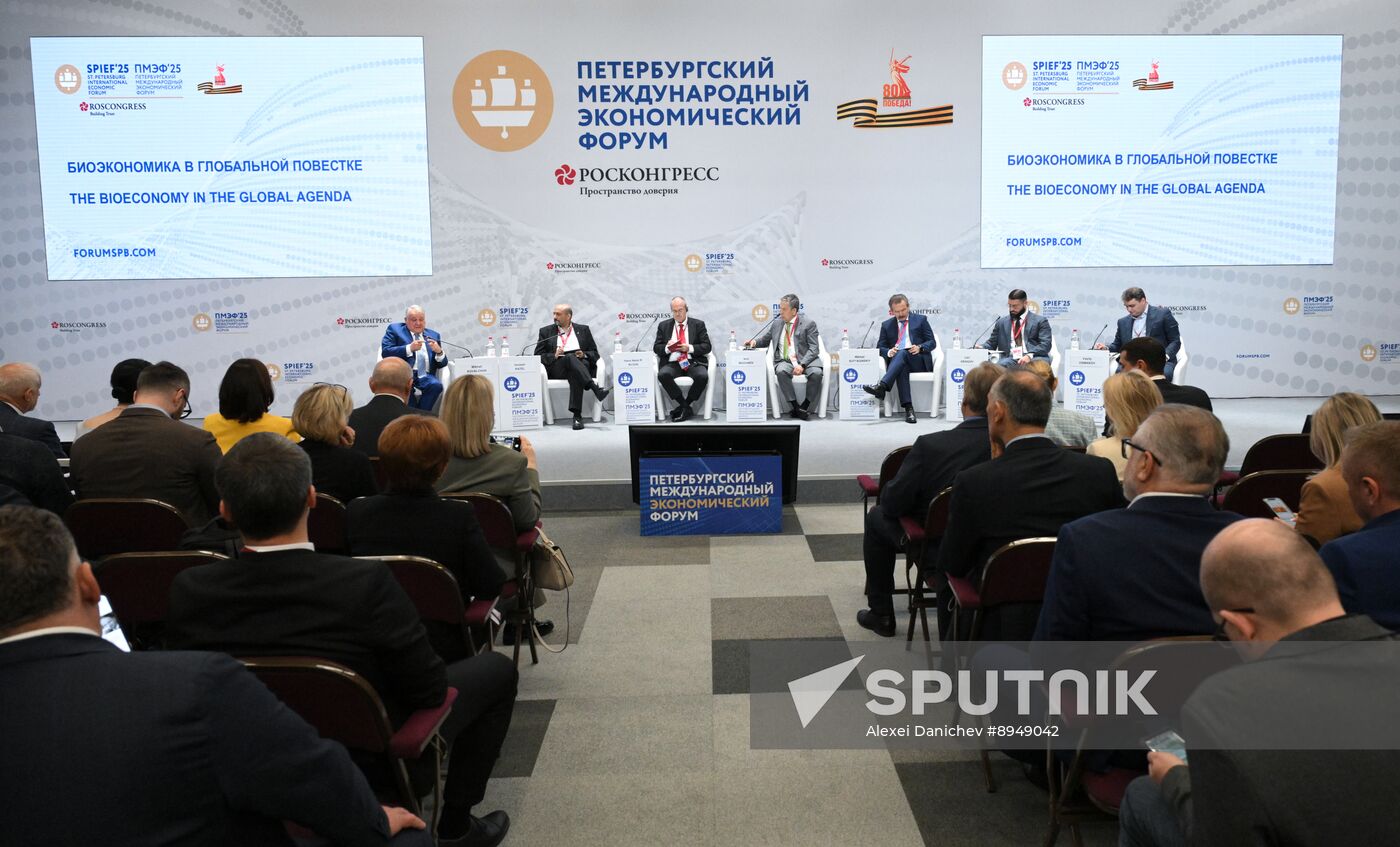 SPIEF-2025. The Bioeconomy in the Global Agenda