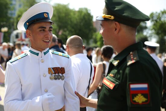 Russia Cadets Graduation