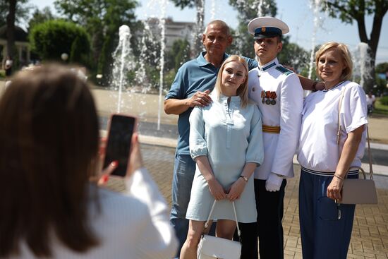 Russia Cadets Graduation