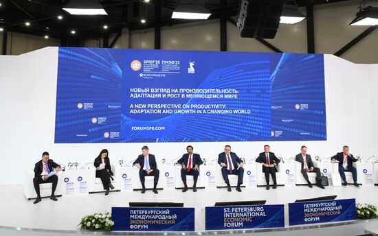 SPIEF-2025. A New Perspective on Productivity: Adaptation and Growth in a Changing World