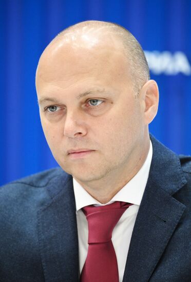 SPIEF-2025. RIA Novosti stand and Sputnik Radio studio