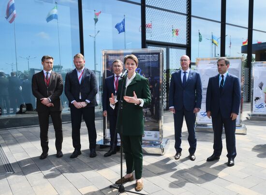 SPIEF-2025. Science in Faces exhibition