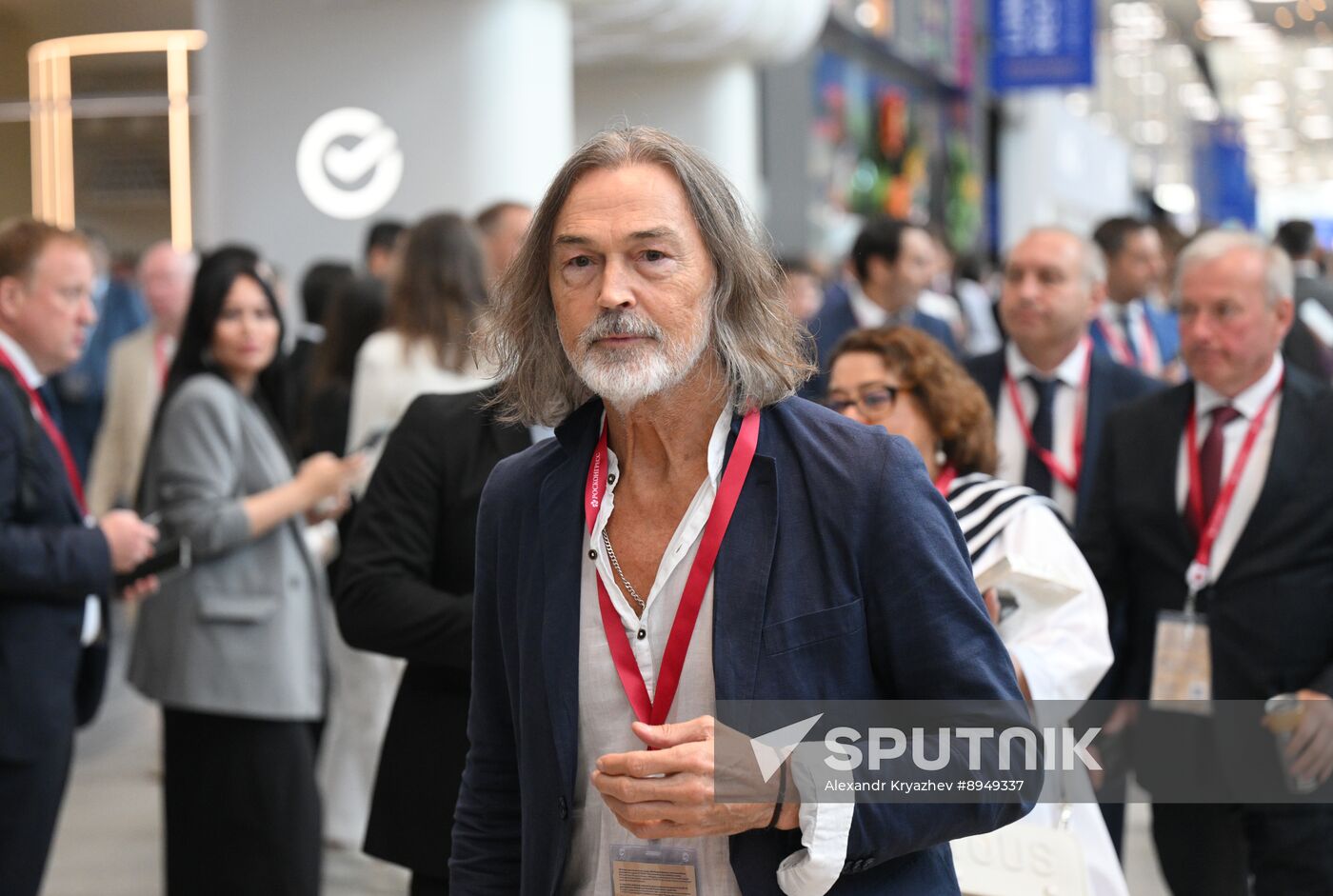 SPIEF-2025. Plenary Session. Guest Arrival