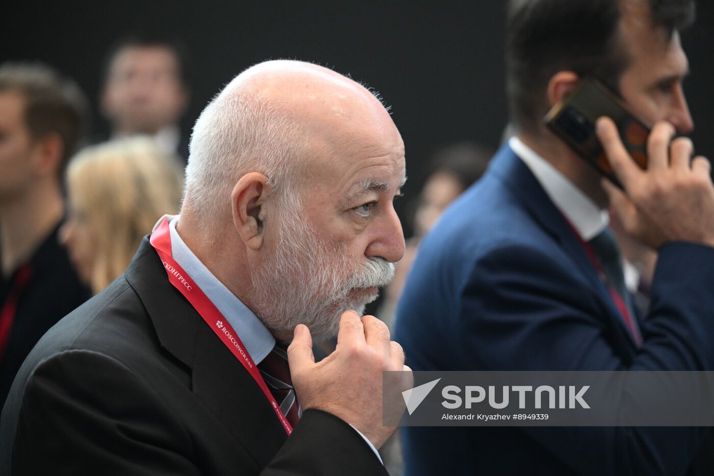 SPIEF-2025. Plenary Session. Guest Arrival
