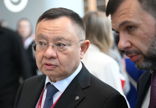 SPIEF-2025. Plenary Session. Guest Arrival