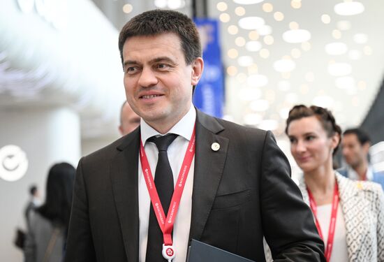 SPIEF-2025. Plenary Session. Guest Arrival