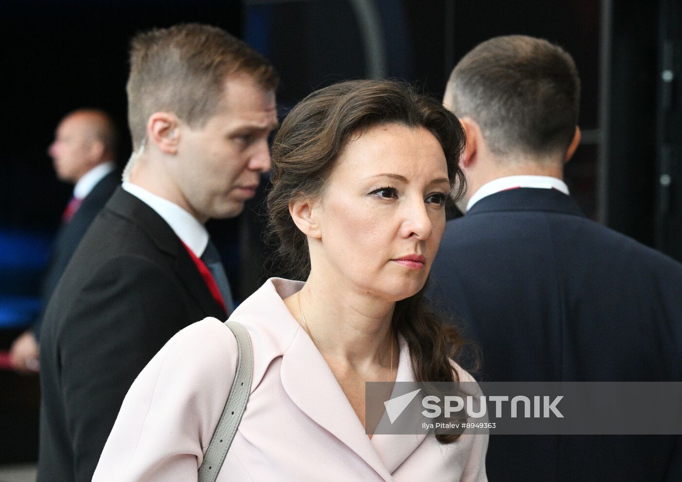 SPIEF-2025. Plenary Session. Guest Arrival