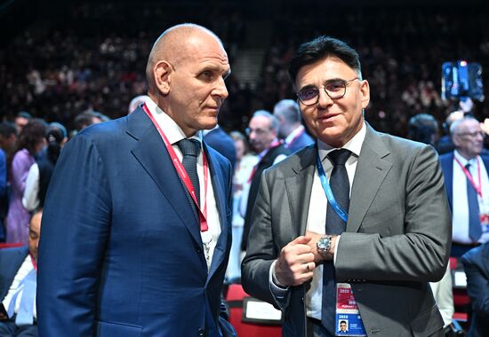 SPIEF-2025. Plenary Session. Guest Arrival