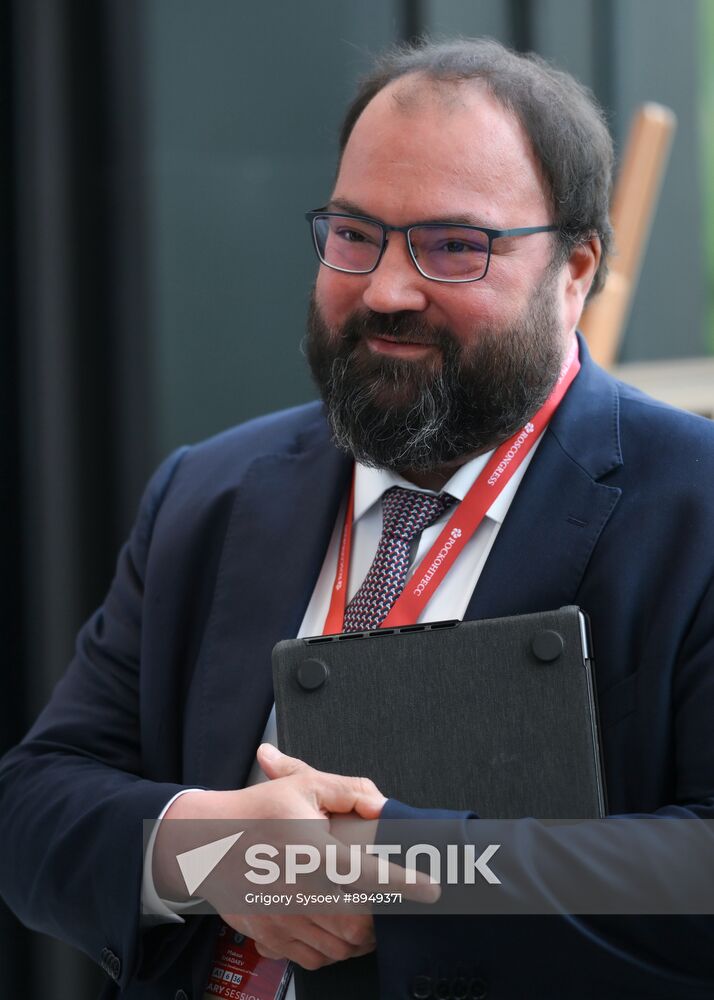 SPIEF-2025. Plenary Session. Guest Arrival
