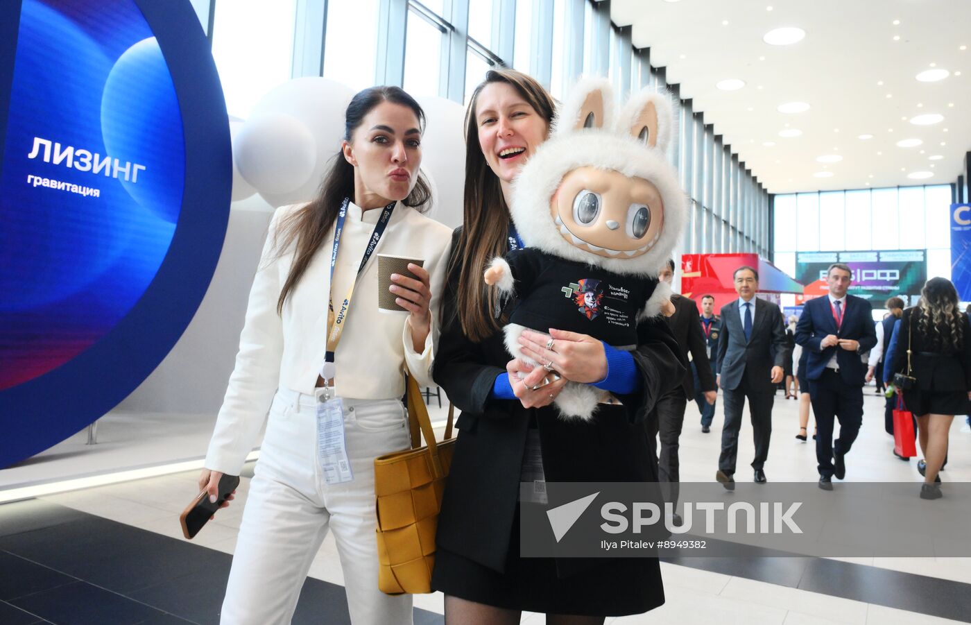 SPIEF-2025. Plenary Session. Guest Arrival