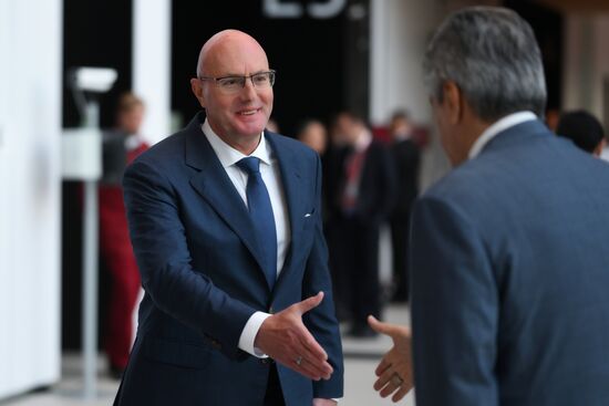 SPIEF-2025. Plenary Session. Guest Arrival